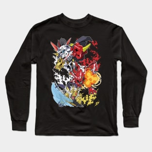 digimon omnimon alter s evolution Long Sleeve T-Shirt